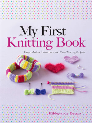 cover image of My First Knitting Book